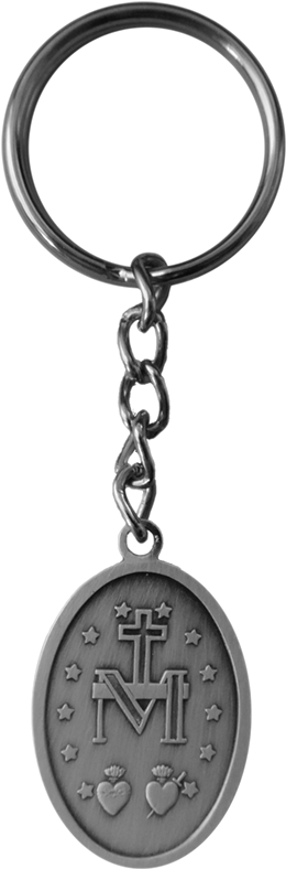 Miraculous Medal Key Chain - Doom Keyring (800x800), Png Download