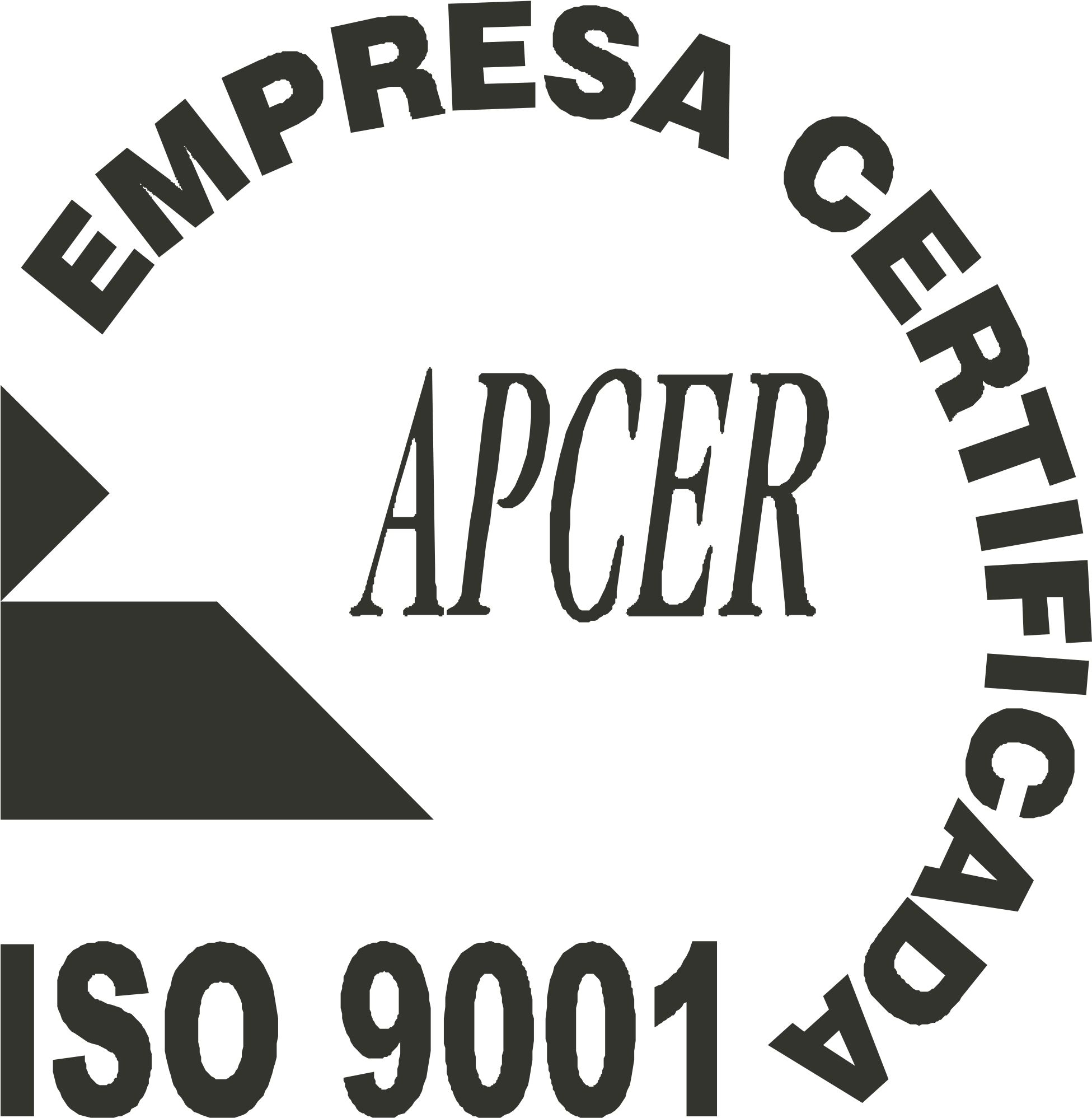Apcer Iso 9001 Logo Png Transparent - Iqnet (2400x2400), Png Download