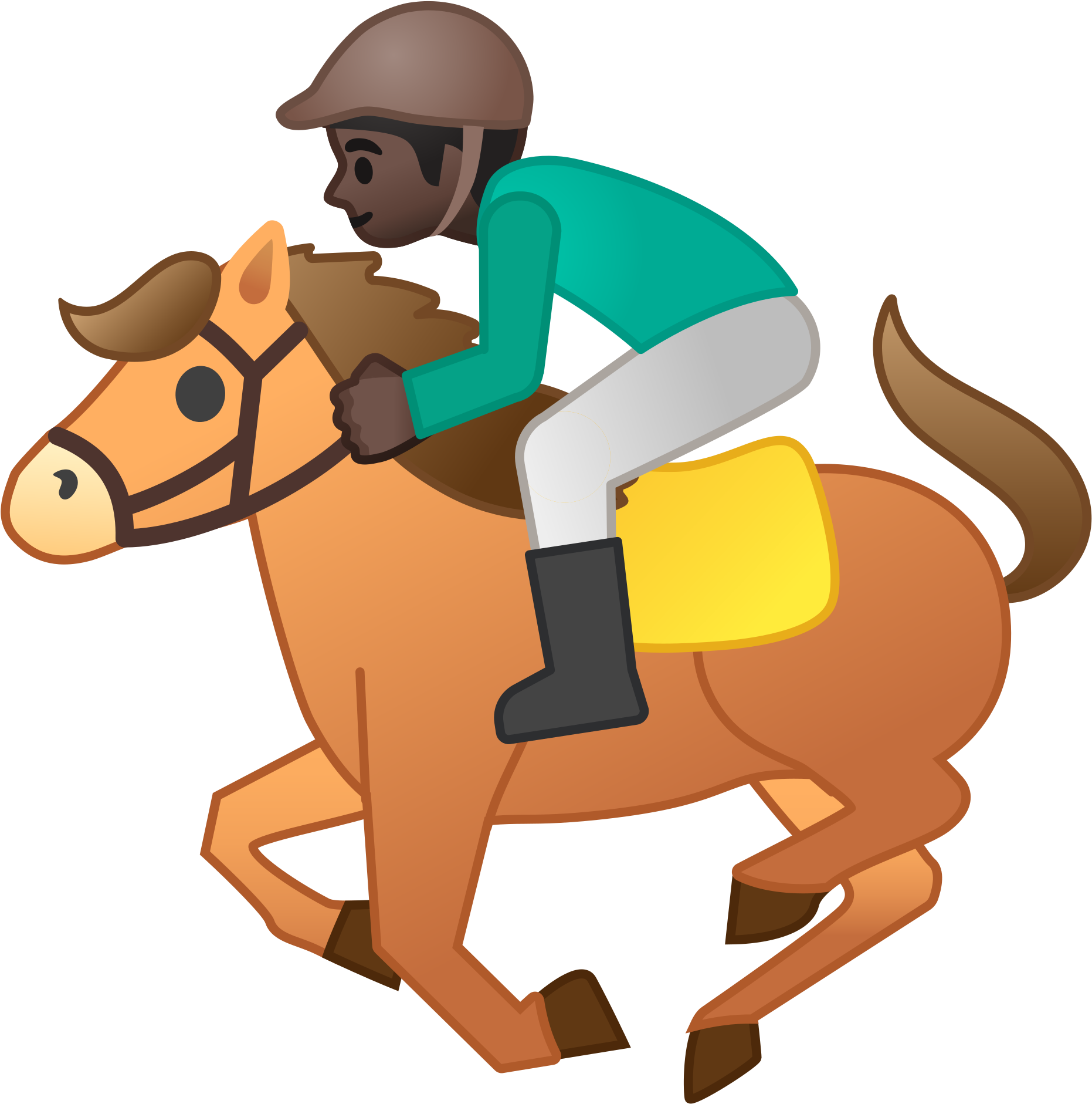 Open - Horse Emoji (2000x2000), Png Download