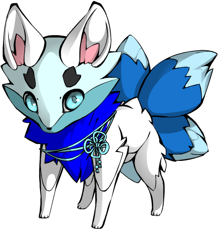 Kawaii Fox - Kawaii Animal Jam Fox (600x550), Png Download