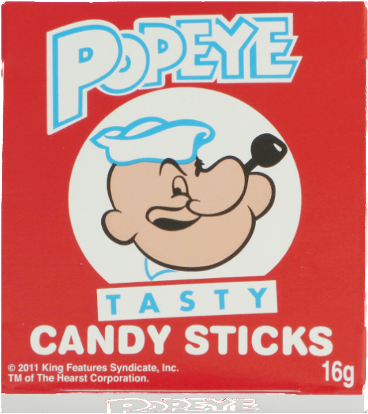 Popeye Candy Sticks (600x600), Png Download