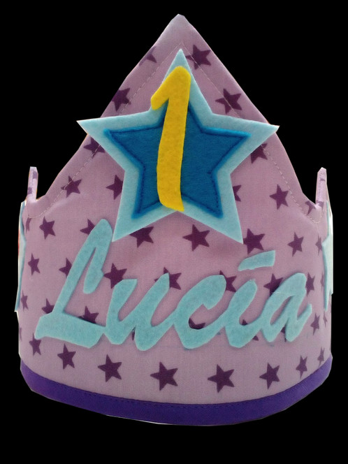 Corona Personalizable Cumpleaños Niña - Birthday Cake (498x664), Png Download