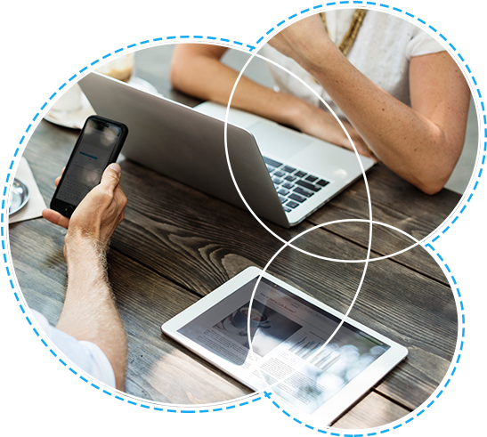 Circle Scroll - Business (1030x687), Png Download