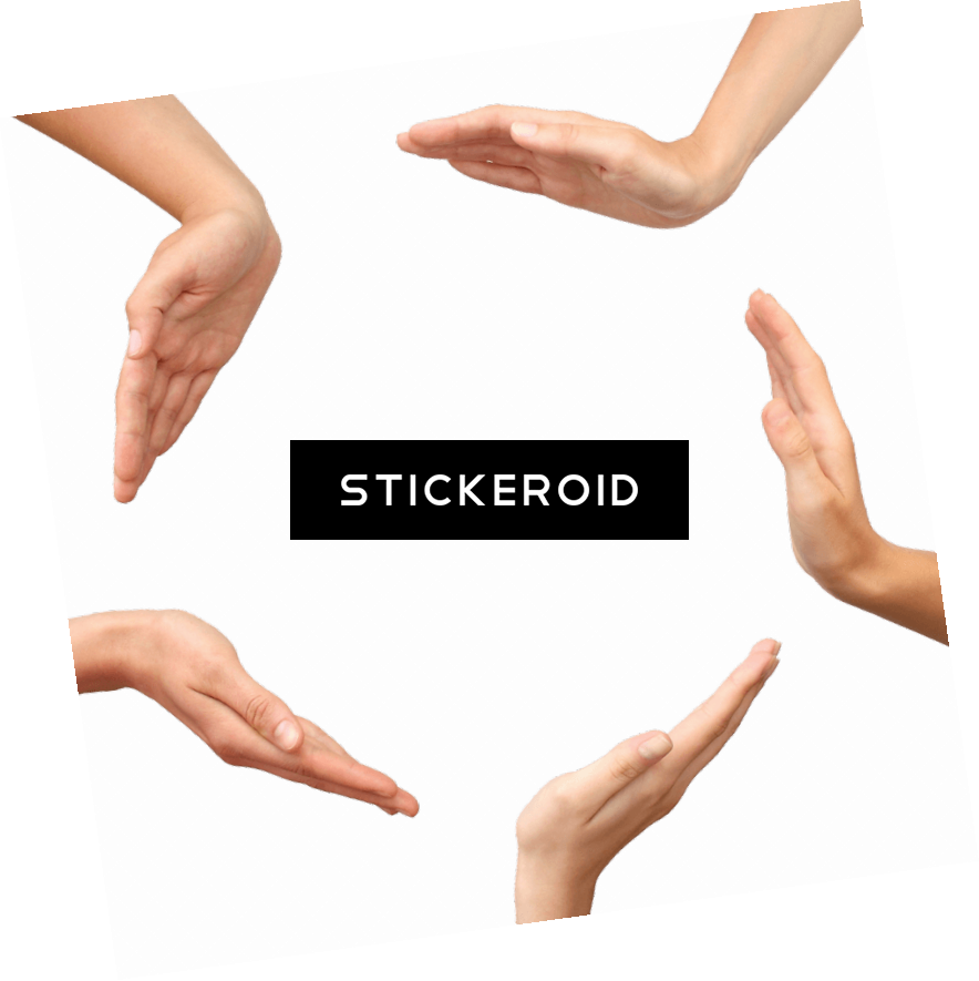 Hands Circle - Kampung Bharu Primary School (884x885), Png Download