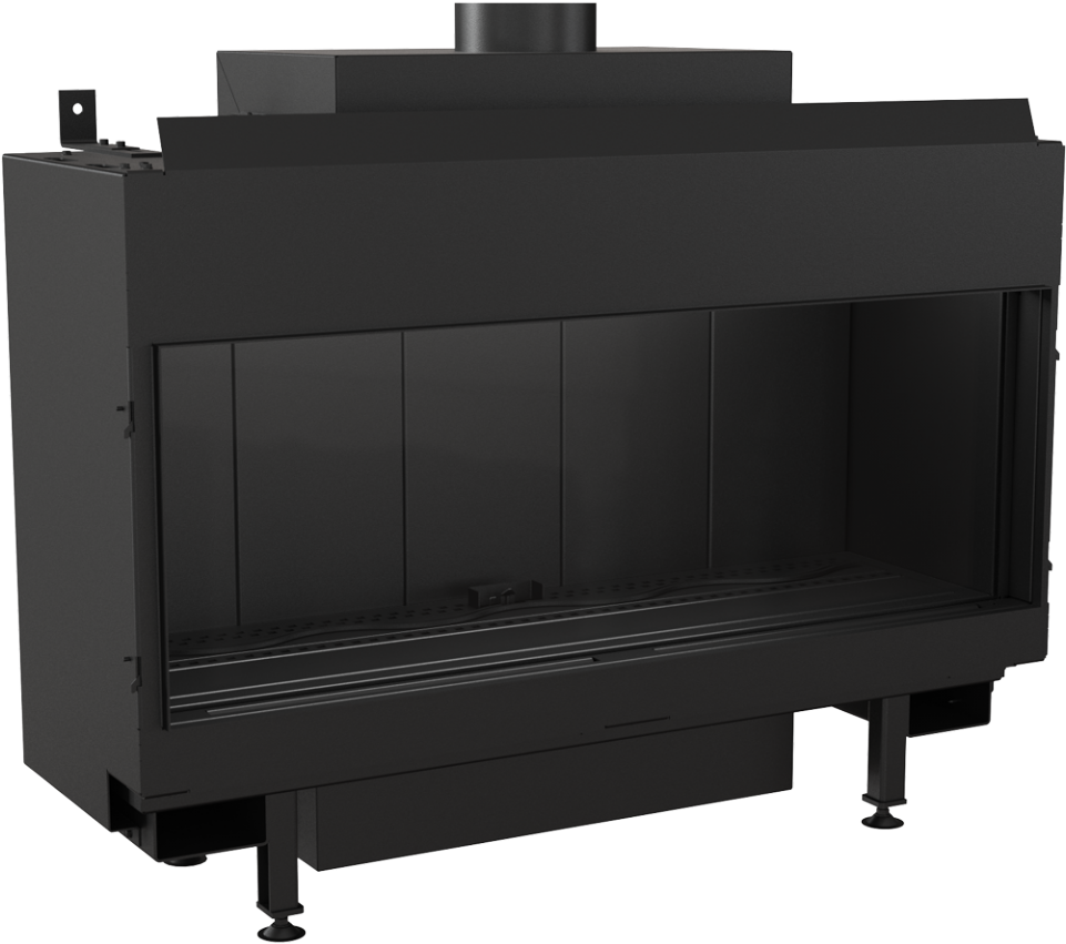 Gas Fireplace Leo 100 For Natural Gas - Kratki Leo 100 (960x960), Png Download