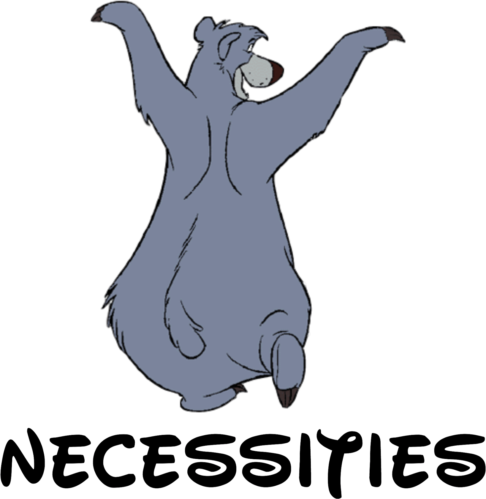 Baloo The Jungle Book 2016 Rh Airfreshener Club - Illustration (2000x2000), Png Download