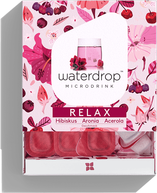 Relax - 12 Pack - Waterdrop Microdrink (700x700), Png Download
