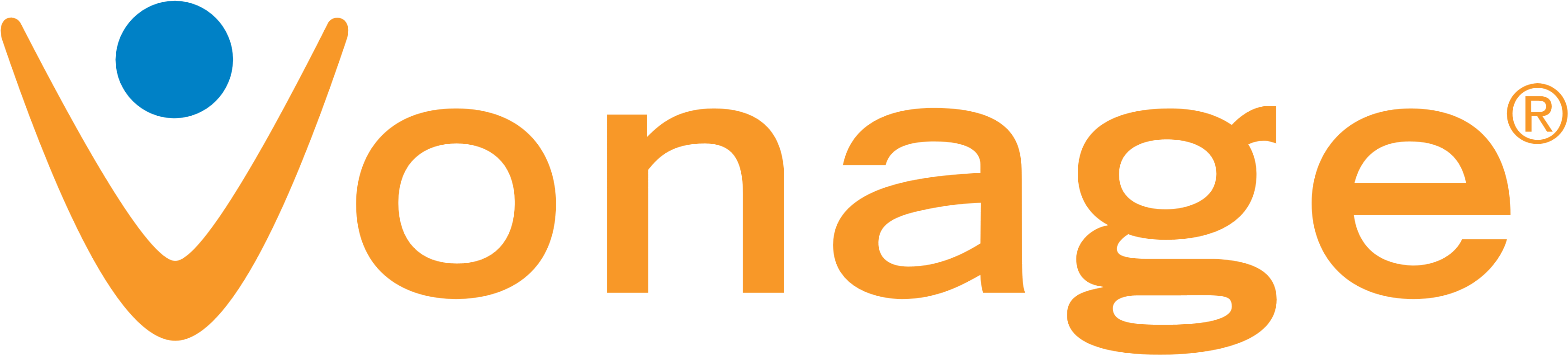 Vonage Business Logo (3780x900), Png Download