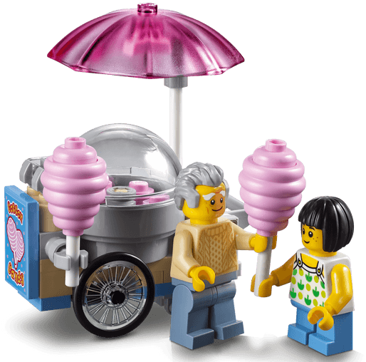 10261 Roller Coaster - Lego 10261 Creator Roller Coaster (908x511), Png Download