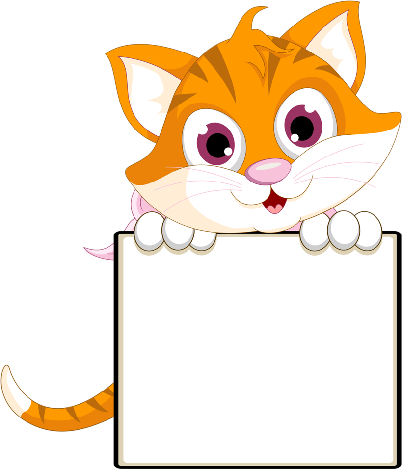 Cat Borders And Frames - Free Transparent PNG Download - PNGkey