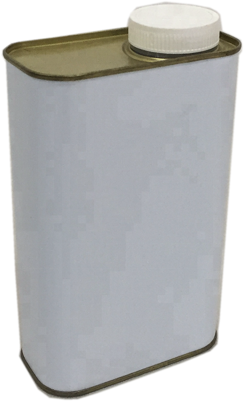 Rectangular Paint Tin Can, Rectangular Paint Tin Can - Flask (1000x1000), Png Download