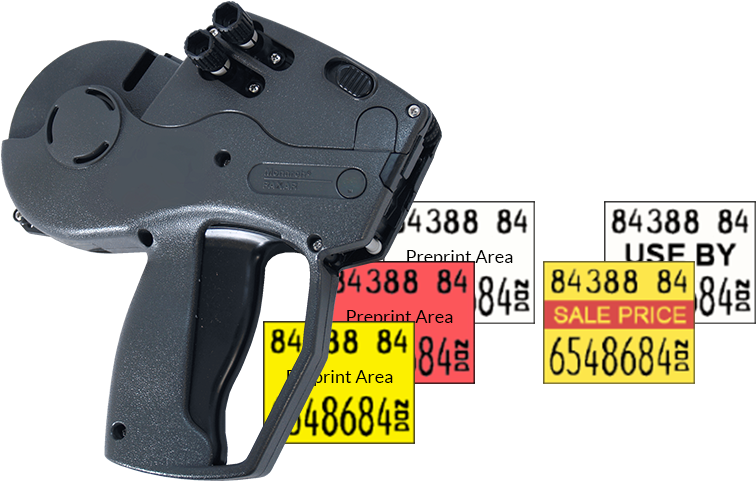 Monarch 1136 Label Guns - Price Labels To Fit The Monarch 1135 Price Gun (800x505), Png Download