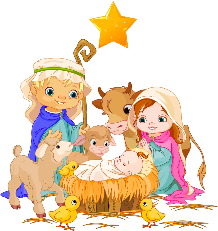Фото, Автор Soloveika На Яндекс - Nativity Scene Clipart (764x800), Png Download