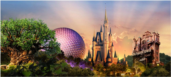 Walt Disney World (600x600), Png Download