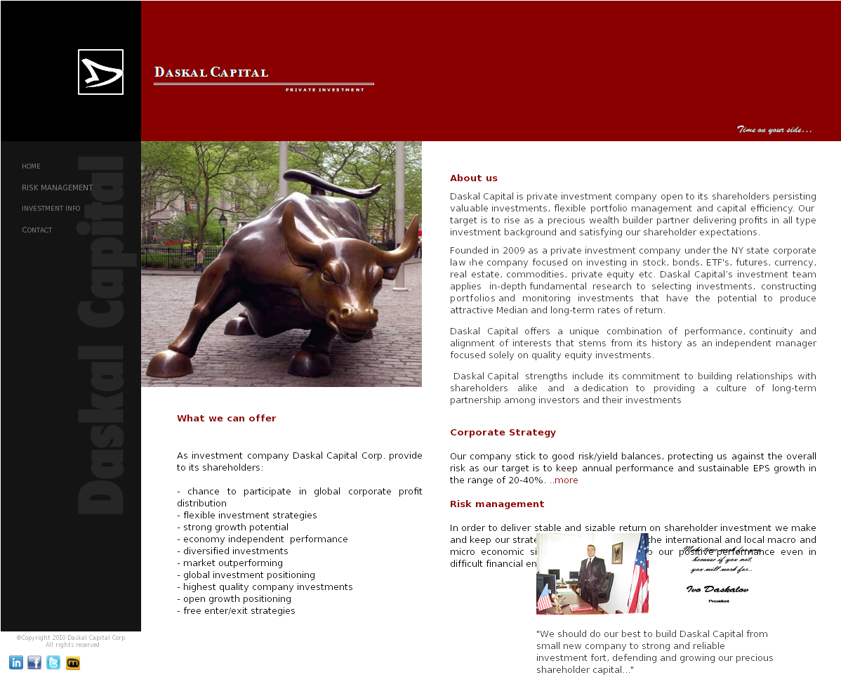 Daskal Capital Competitors, Revenue And Employees - Charging Bull (1197x999), Png Download