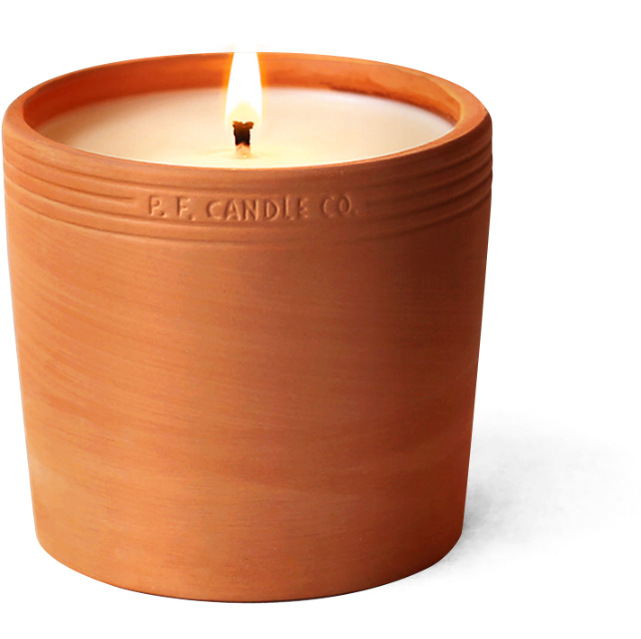 Terra Collection Soy Candle - Pf Candle Co Terra Candle (750x963), Png Download
