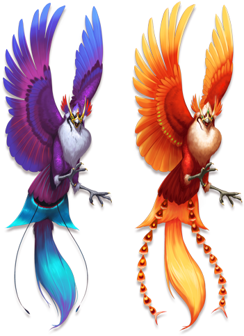 Secrets Of The Phoenix On Behance Slot Machine, Fantasy - Secrets Of The Phoenix Slot (361x500), Png Download