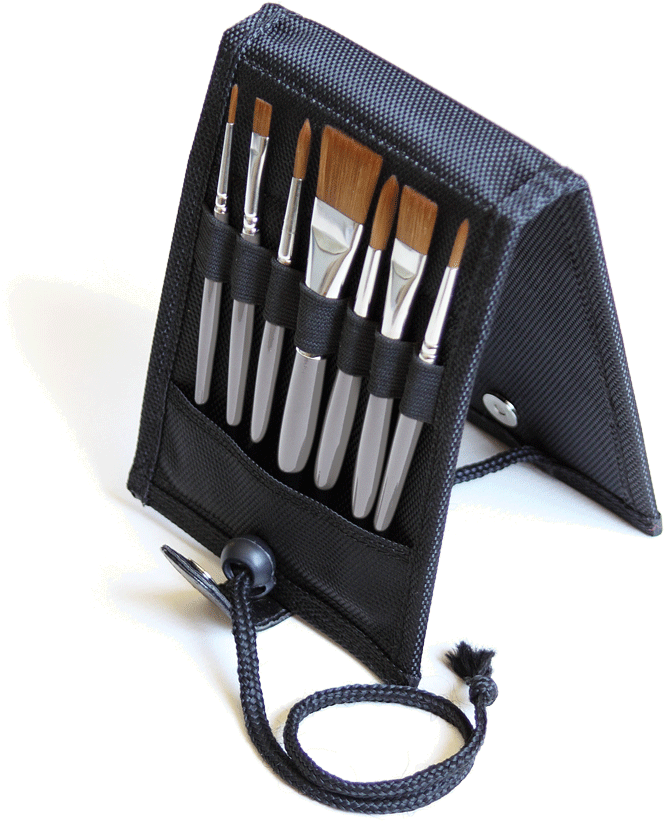 Plein Air Travel Brush Set By Jack Richeson & Co - Jack Richeson Weston Full French Box Style Easel With (766x900), Png Download