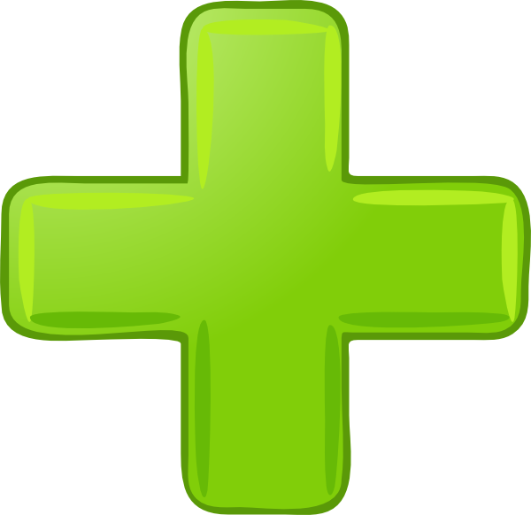 How To Set Use Tiny Green Plus Sign Clipart (600x582), Png Download