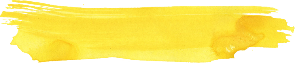 Png File Size - Black And Yellow Watercolor (1024x230), Png Download