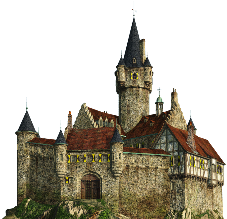 Castle Png Vector Transparent Download - Castle Images Png (731x704), Png Download