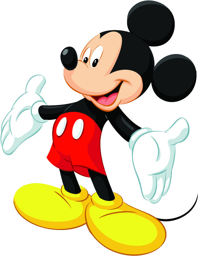 Mickey Mouse Png - Clipart Mickey Mouse (791x1024), Png Download