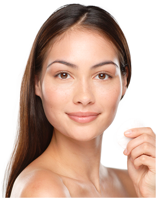 Skin Care Products - Woman Care Face Skin (528x667), Png Download