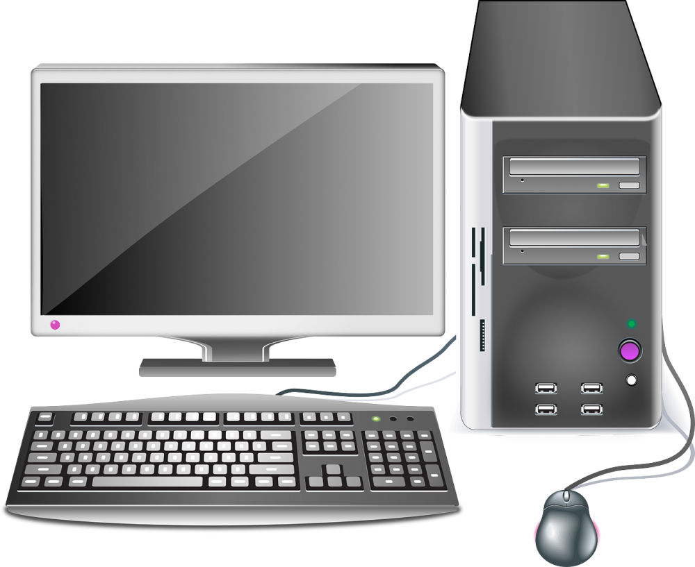 Desktop - Parts Of A Computer Clipart (881x720), Png Download