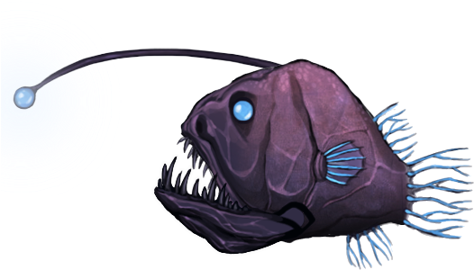 Angler Fish - Trilobite (685x450), Png Download