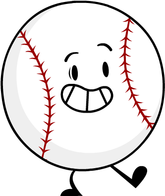 Baseball - Inanimate Insanity 2 Baseball (368x412), Png Download