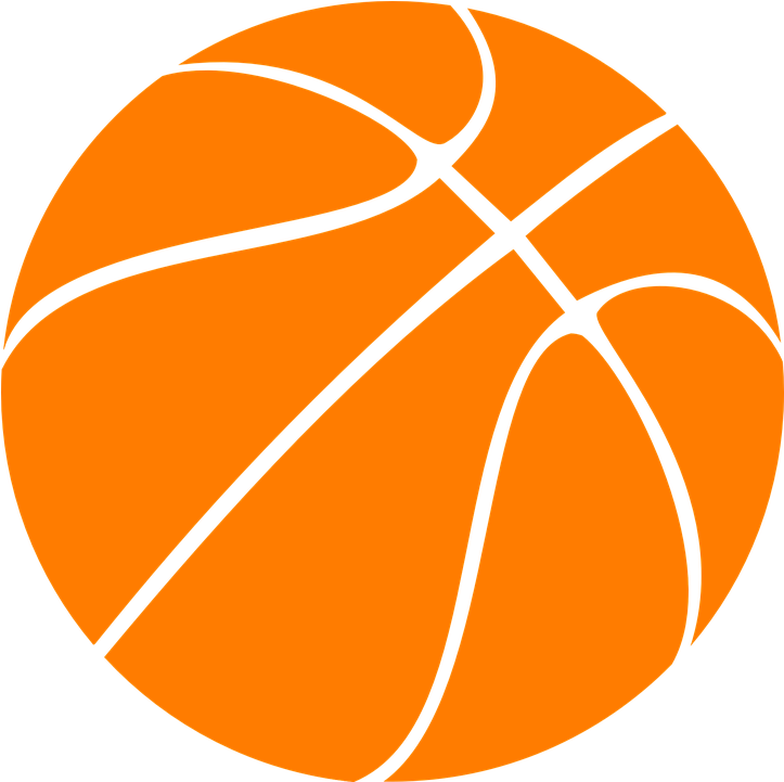 Basketball Vector Art Group Png Royalty Free Download - Basketball Clipart Transparent (722x720), Png Download