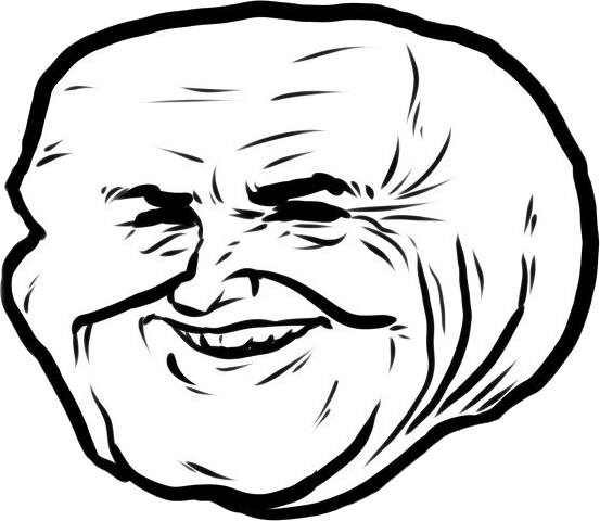 Download Laughing Troll Face Transparent Funny Meme Face