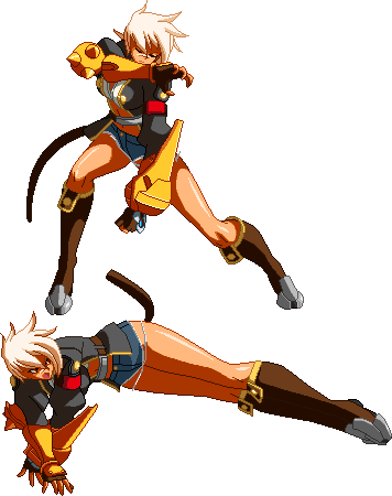 Bbcp Bullet 2d - Blazblue Central Fiction Bullet (356x450), Png Download