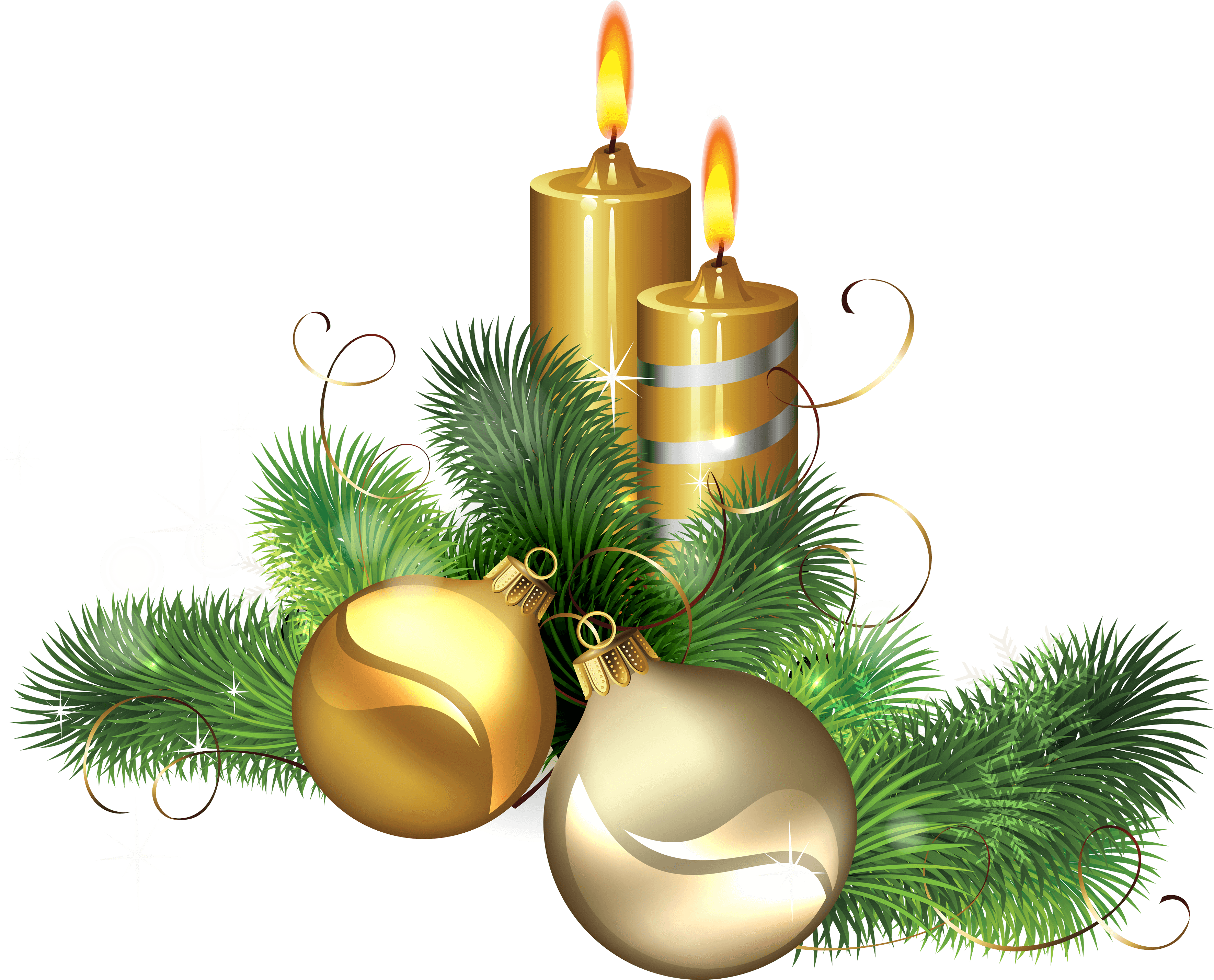 Png Free Stock Impressive Images Of Candles Best Web - Christmas Candles Png (3536x2854), Png Download
