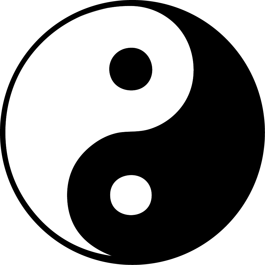 Ana Carrico Tattoos - Yin And Yang Jpg (925x925), Png Download