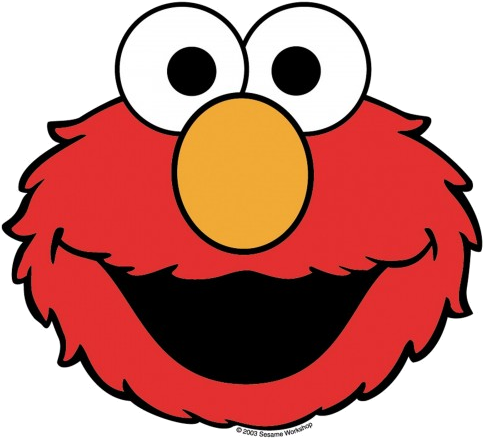 Elmo Birthday Party Ideas - Sesame Street Elmo Face (479x479), Png Download