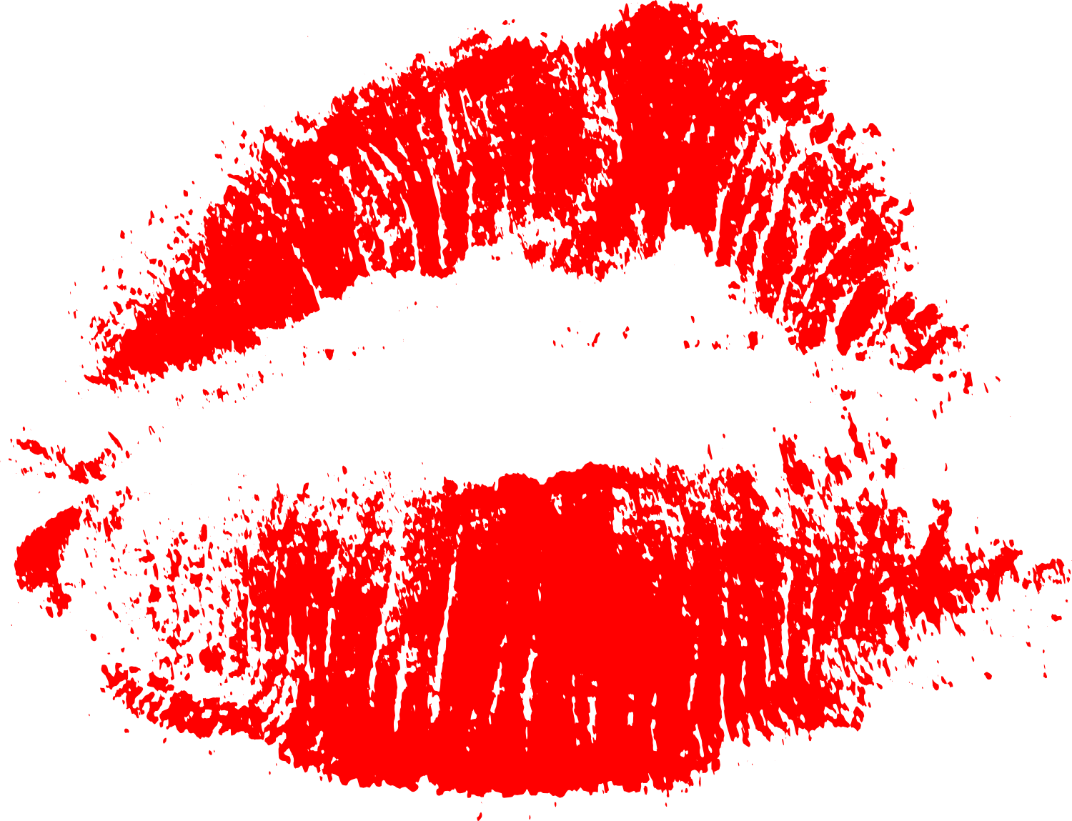 Free Download - Red Kiss Png (1500x1149), Png Download
