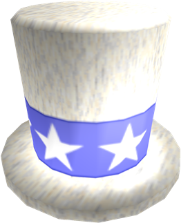 Uncle Sam's Top Hat (420x420), Png Download