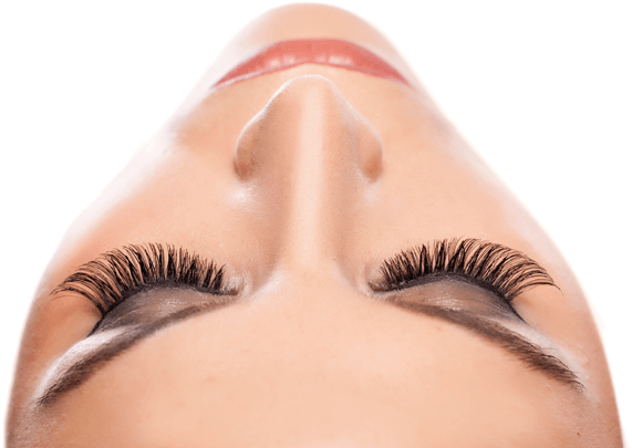 At Rejuvenate, We Offer A Selection Of Eyebrow And - Eyebrows And Full Eyelashes (600x496), Png Download