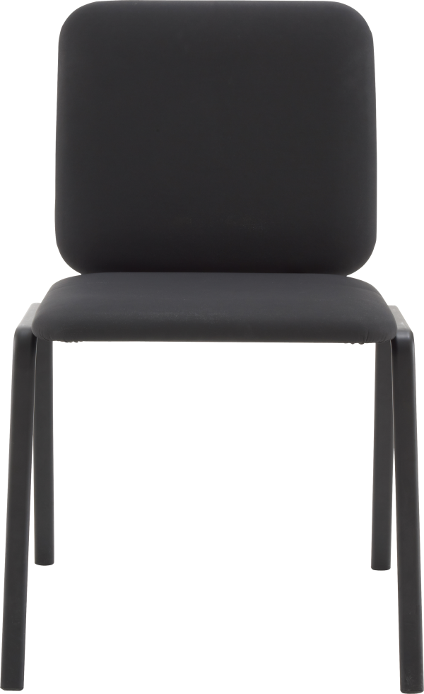 Chair Png Free Image Download - Black Chair Png Transparent (600x981), Png Download