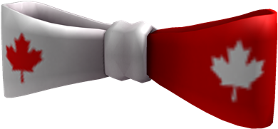 Canada Bowtie - Maple Leaf (420x420), Png Download