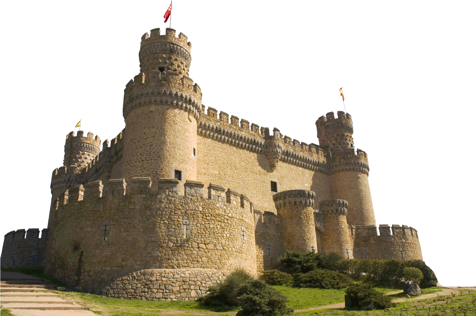 Medieval Castle Png Image Download - Castle Of The Mendoza (1600x1071), Png Download