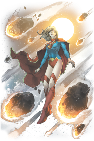 Null - Supergirl: Last Daughter Of Krypton [book] (337x500), Png Download