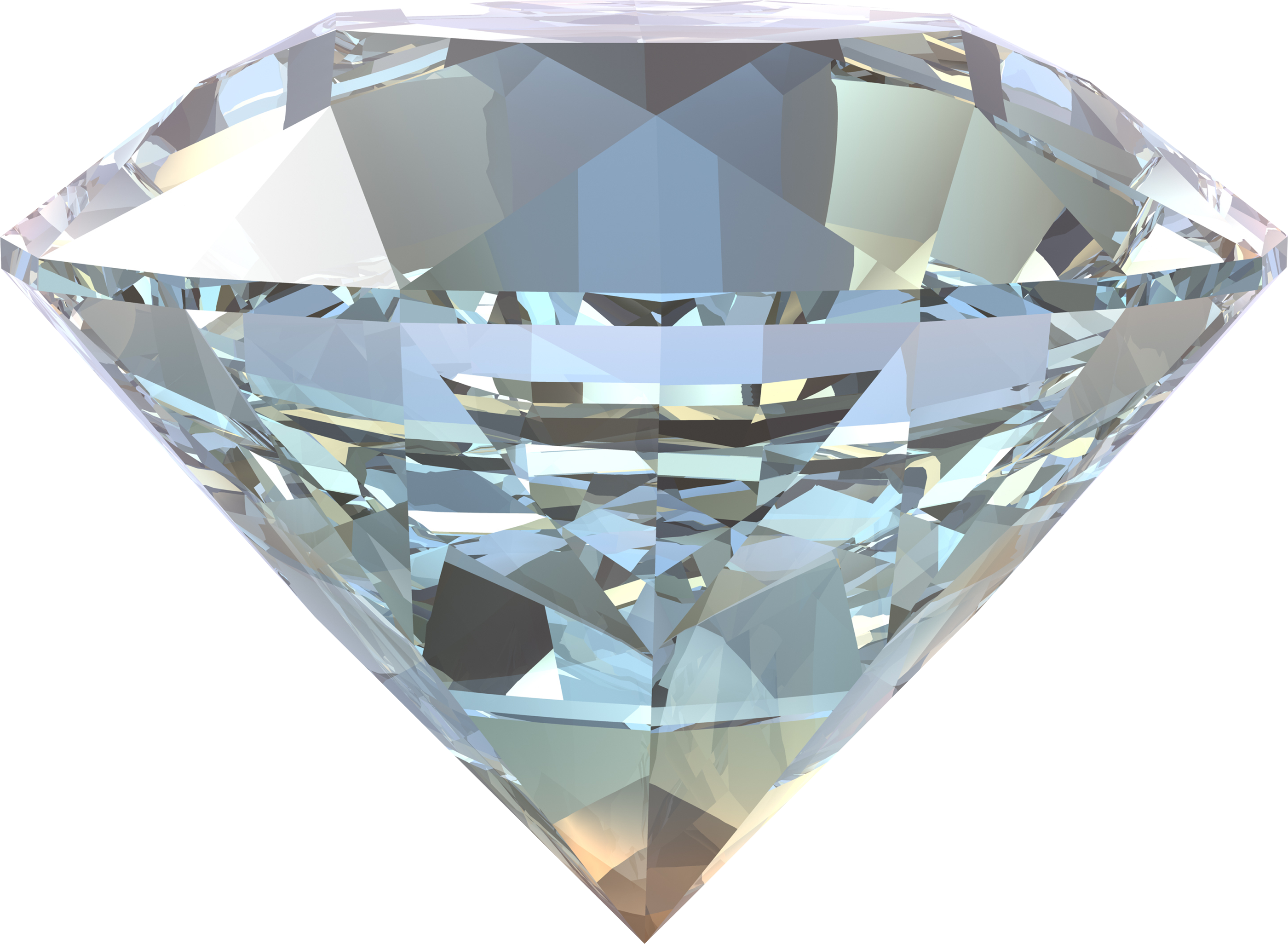 Brilliant Diamond Png Image - Diamond (2800x2052), Png Download