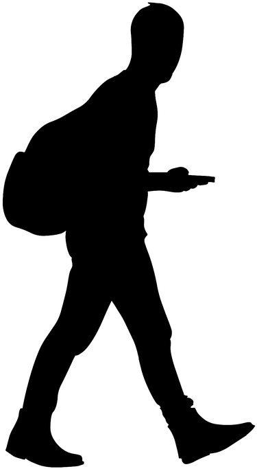 Men Silhouette Png Pic - Silhouette (720x720), Png Download