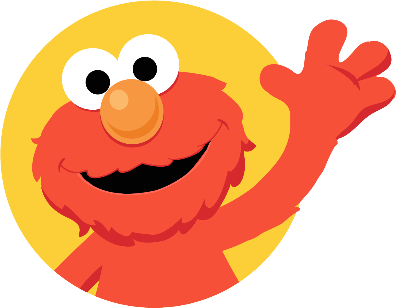 Elmo Birthday Png - Sesame Street Png (1667x1250), Png Download