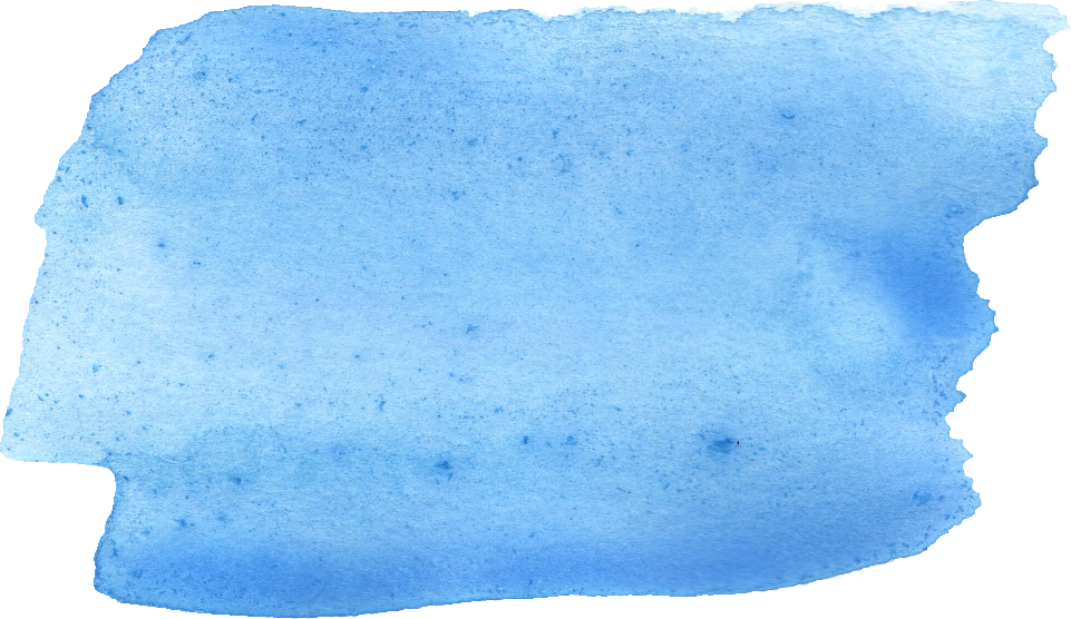 Free Download - Blue Watercolor Brush Stroke Png (961x556), Png Download