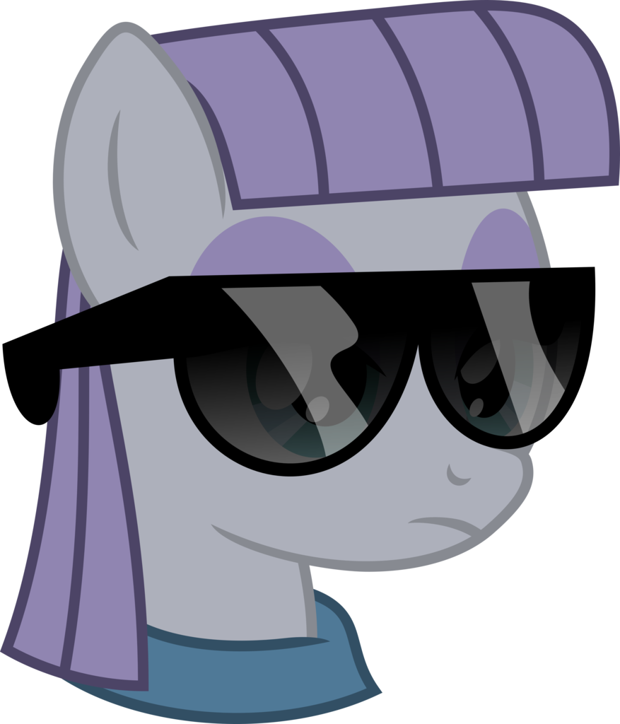 Jackspade2012, Bored, Cool, Deal With It, Maud Pie, - Maud Pie Glasses (877x1024), Png Download