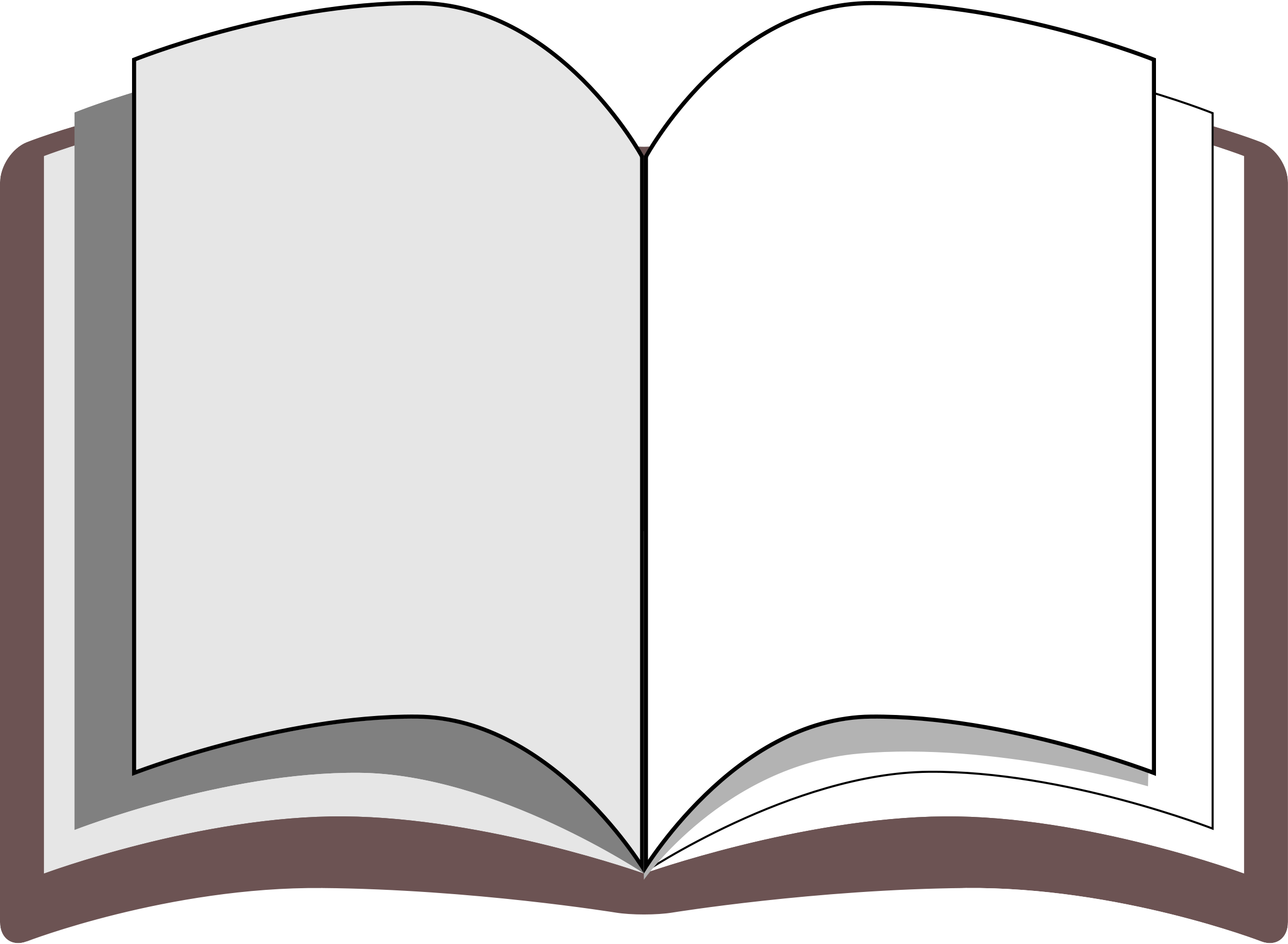 Free Open Book Clipart Public Domain Open Book Clip - Logo Open Book Png (2400x1760), Png Download