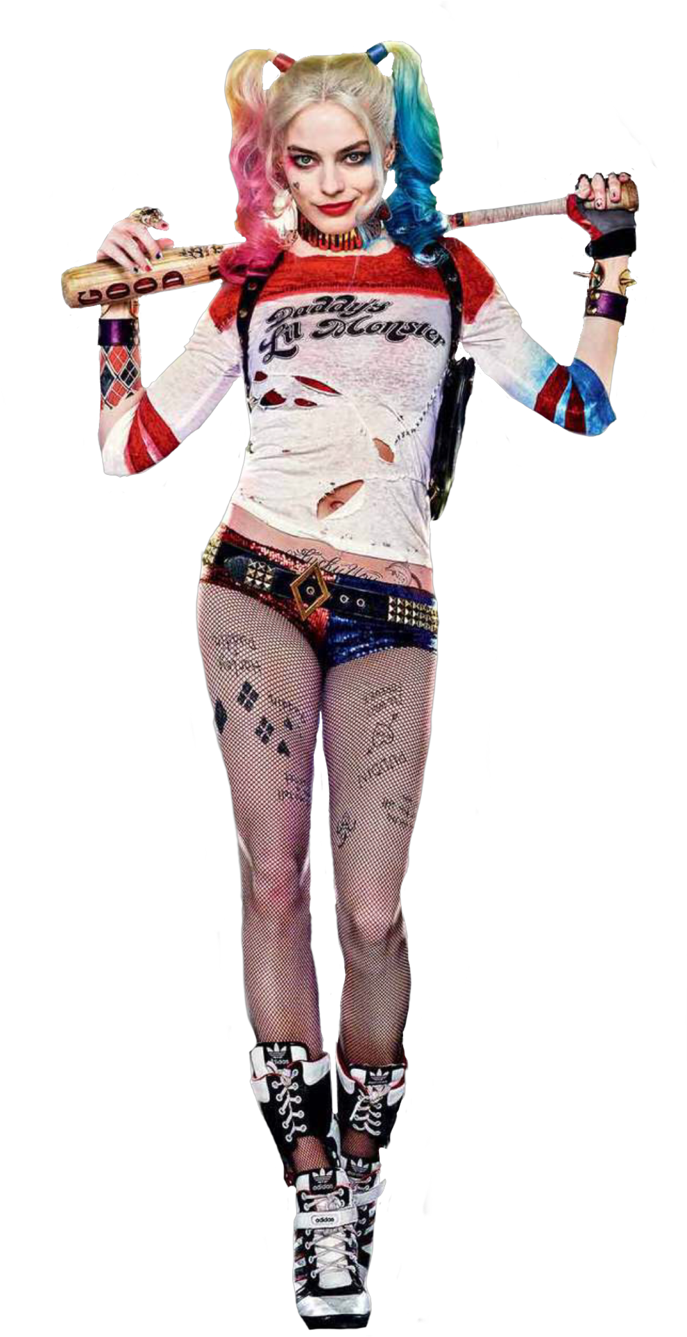 Jpg Freeuse Library Png - Harley Quinn Png (1024x1967), Png Download